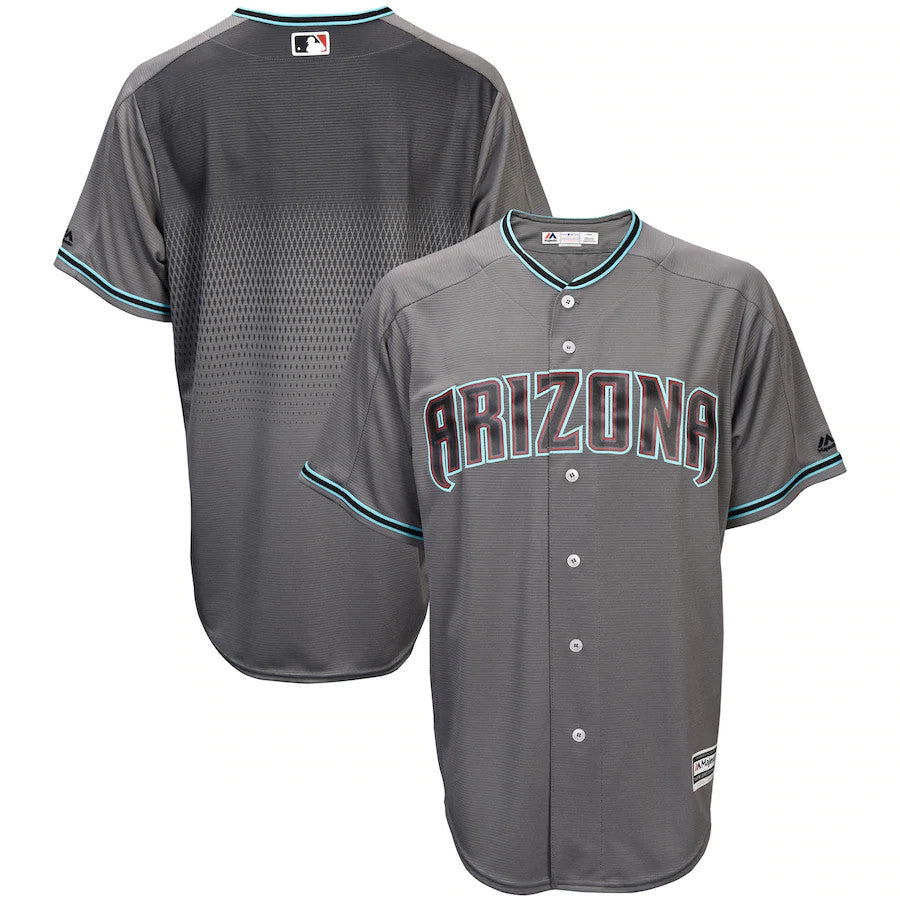 Arizona Diamondbacks Majestic Fashion Cool Base Limited Team Jersey - Gray Teal