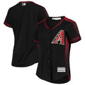 Arizona Diamondbacks Majestic Womens Alternate Limited Team Jersey - Black
