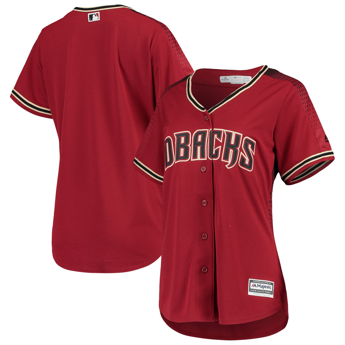 Arizona Diamondbacks Majestic Womens Alternate Limited Team Jersey - Red