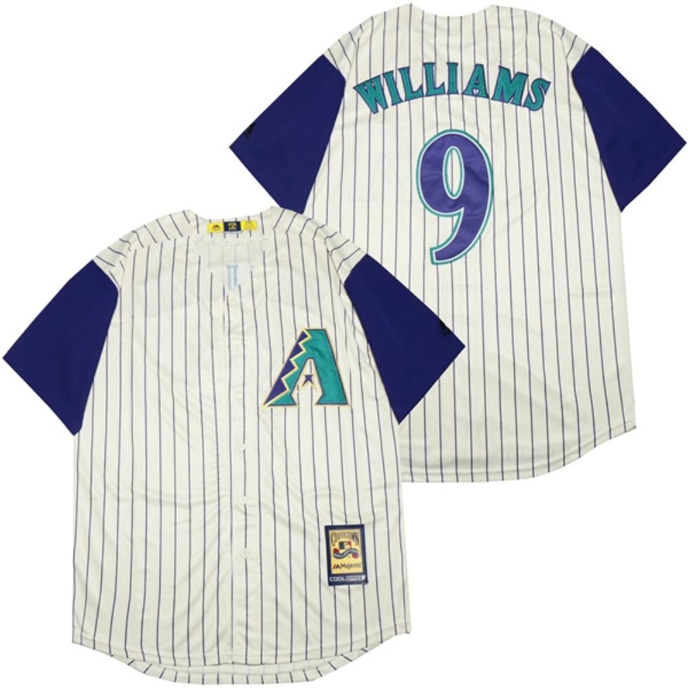 Matt Williams #9 Arizona Diamondbacks Limited Throwback Jersey - Cream