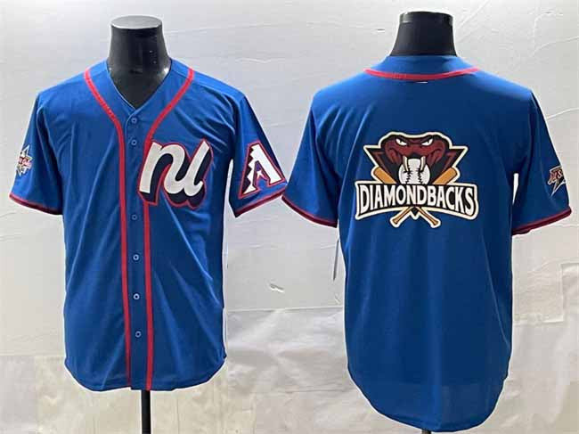 Arizona Diamondbacks 2025 National League Team Big Logo All-Star Edition Li Limited Jersey - Blue