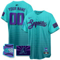 Arizona Diamondbacks Second Serpientes City Connect A Limited Custom Jersey - Purple