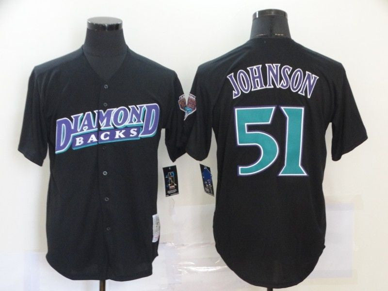 Randy Johnson #51 Arizona Diamondbacks 2020 Limited Jersey - Black