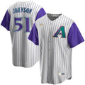 Randy Johnson #51 Arizona Diamondbacks 2020 Limited Jersey - White Purple