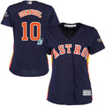 Yuli Gurriel #10 Houston Astros Womens 2019 Alternate World Series Bound Limited Baseball Jersey - Navy Blue