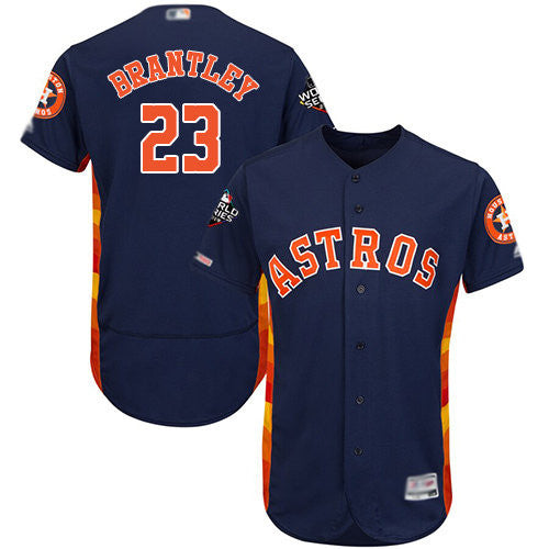 Michael Brantley #23 Houston Astros 2019 Flexbase Authentic World Series Bound Baseball Jersey - Navy Blue