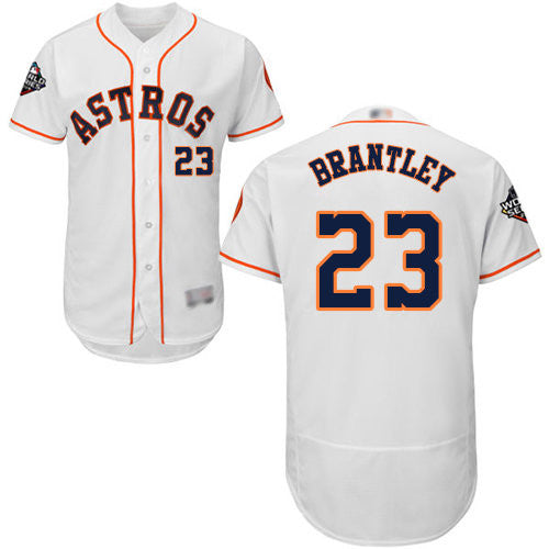 Michael Brantley #23 Houston Astros 2019 Flexbase Authentic World Series Bound Baseball Jersey - White