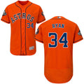 Nolan Ryan #34 Houston Astros 2019 Flexbase Authentic World Series Bound Baseball Jersey - Orange