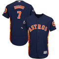 Craig Biggio #7 Houston Astros 2019 Flexbase Authentic World Series Bound Baseball Jersey - Navy Blue