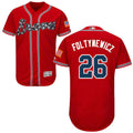 Mike Foltynewicz #26 Atlanta Braves Flexbase Authentic Baseball Jersey - Red