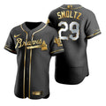 John Smoltz #29 Atlanta Braves Brandedition Black Gift Braves Fans Limited Jersey - Golden