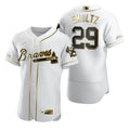 John Smoltz #29 Atlanta Braves Brandedition White Gift Braves Fans Limited Jersey - Golden
