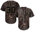Orlando Cepeda #30 Atlanta Braves Realtree Limited Cool Base Jersey - Camo