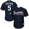 Freddie Freeman #5 Atlanta Braves 2018 Spring Training Limited Cool Base Jersey - Navy Blue