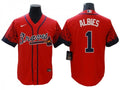 Ozzie Albies #1 Atlanta Braves Drift Limited Cool Base Jersey - Red