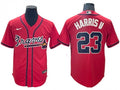 Michael Harris Ii #23 Atlanta Braves Alternate Limited Cool Base Jersey - Red