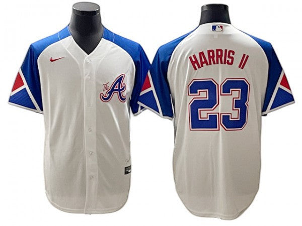 Michael Harris #23 Atlanta Braves City Connect Limited Jersey - White