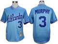 Dale Murphy #3 Atlanta Braves 1982 Limited Throwback Jersey - Blue