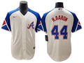 Hank Aaron #44 Atlanta Braves City Connect Limited Jersey - White