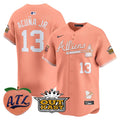 Atlanta Braves Atliens Peach Vapor Premier Limited Jersey