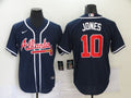 Chipper Jones #10 Atlanta Braves 2020 Limited Jersey - Black
