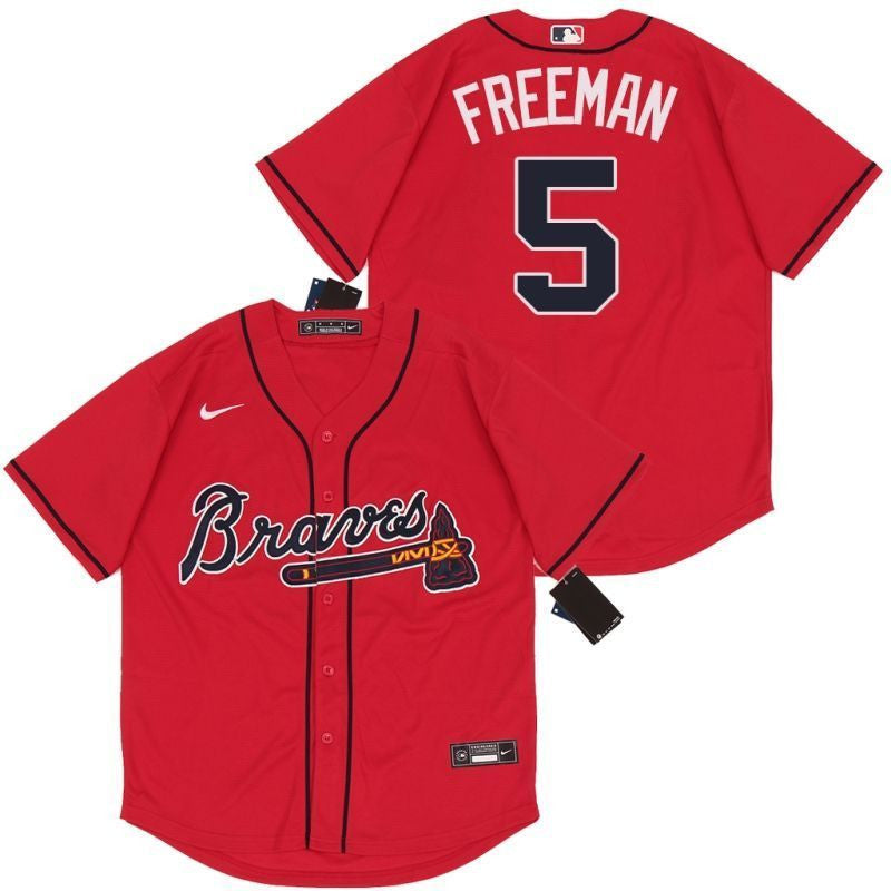 Freddie Freeman #5 Atlanta Braves 2020 Limited Jersey - Red