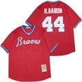 Hank Aaron #44 Atlanta Braves 2020 Limited Jersey - Red