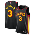 Atlanta Hawks Jordan Brand Statement Edition Swingman Jersey - Black - CJ McCollum - Unisex