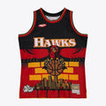 Atlanta Hawks Mitchell & Ness x Tats Cru Jersey