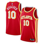 Atlanta Hawks Nike Icon Swingman Jersey - Red - Zaccharie Risacher - Unisex