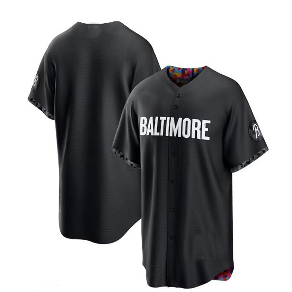 Baltimore Orioles 2023 City Connect Authentic Base Limited Jersey - Black