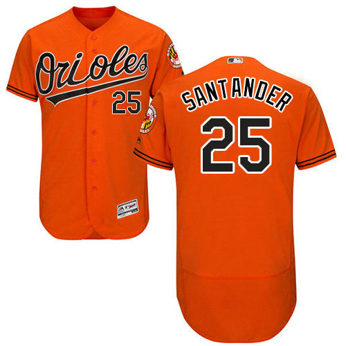 Anthony Santander #25 Baltimore Orioles Flexbase Authentic Baseball Jersey - Orange