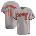 Baltimore Orioles #11 Jordan 2025 Westburg Limited Cool Base Baseb Jersey - Gray