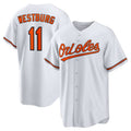 Baltimore Orioles #11 Jordan Westburg Home Baseb Limited Jersey - White