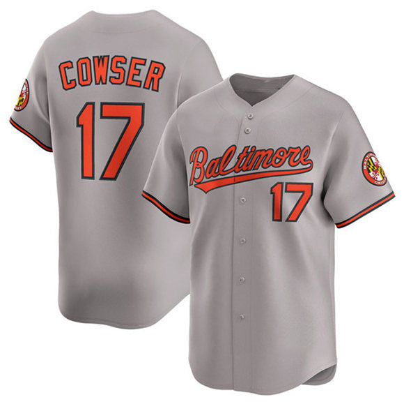 Colton Cowser #17 Baltimore Orioles 2025 Limited Baseball Jersey - Gray