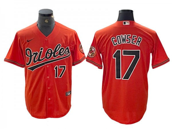 Colton Cowser #17 Baltimore Orioles Limited Jersey - Orange