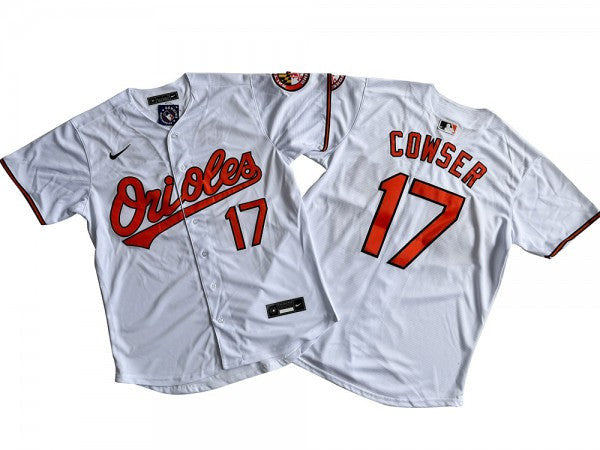 Colton Cowser #17 Baltimore Orioles Limited Jersey - White