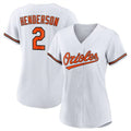 Gunnar Henderson #2 Baltimore Orioles Baseball Jer Authentic Player Jersey - White