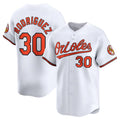 Grayson Rodriguez #30 Baltimore Orioles Alternate Limited Player Jersey - White