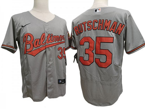 Adley Rutschman #35 Baltimore Orioles Limited Flex Base Jersey - Gray