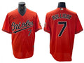 Jackson Holliday #7 Baltimore Orioles Limited Jersey - Orange