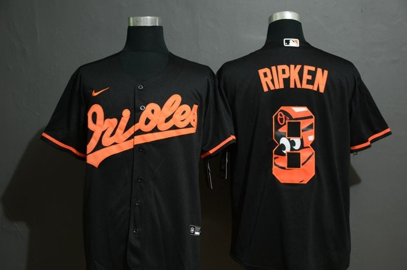 Cal Ripken Jr #8 Baltimore Orioles 2020 Limited Jersey - Black