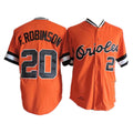 Frank Robinson #20 Baltimore Orioles 1971 Limited Throwback Jersey - Orange