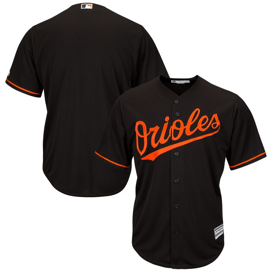 Baltimore Orioles Majestic Big And Tall Limited Cool Base Team Jersey - Black