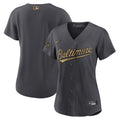 Baltimore Orioles Nike Womens 2022 Star Game Limited Blank Jersey - Charcoal