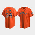 Nolan Ryan #34 Houston Astros Baseball Jerseys Limited Jersey - Orange