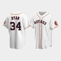Nolan Ryan #34 Houston Astros Baseball Jerseys Limited Jersey - White