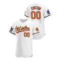 Baltimore Orioles 2022 Baseball Jerseys Custom Little League Classic Stitc Limited Jersey - White