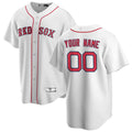Boston Red Sox Baseball Jerseys Custom Home Limited Custom Jersey - White