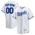 Kansas City Royals Baseball Jerseys Custom Limited Custom Jersey - White